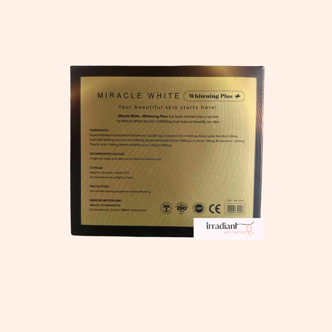 Miracle White Booster Whitening Plus+ Capsule (3 Boxes)