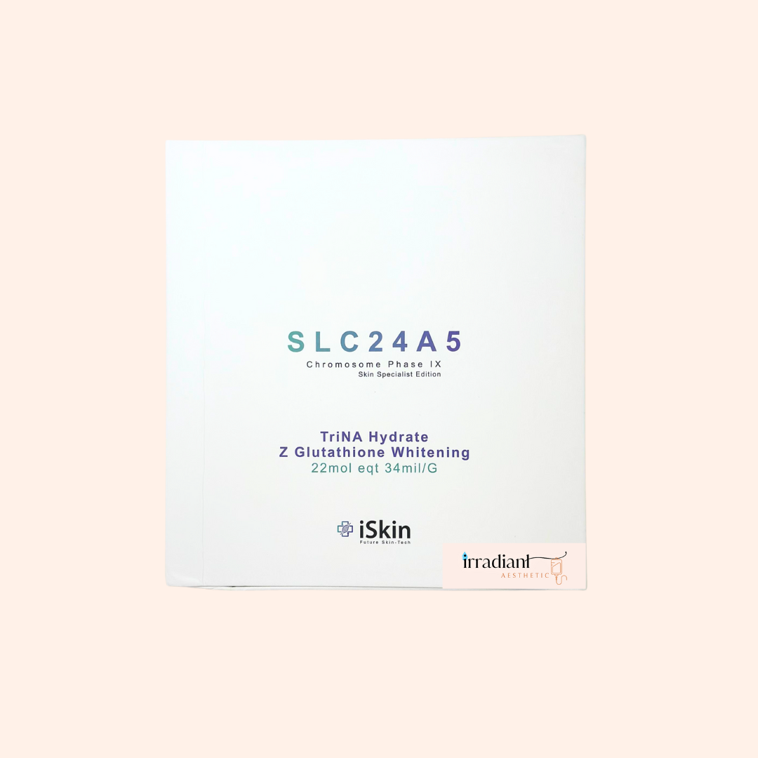 chromosome glutathione Iskin SLC24A5 Phase IX Skin Whitening Injection SLC24A5 Chromosome Phase IX